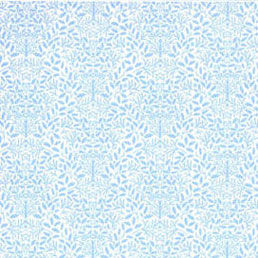 Dollhouse Miniature Wallpaper: Acorns, Blue On White